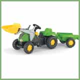 02 313 4 KidTractor & Frontloader &Trailer