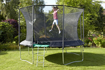 TP 313P 12ft Genius Round Trampoline with igloo door