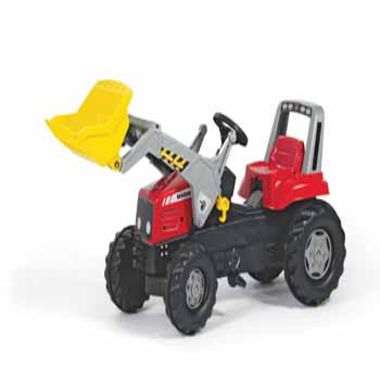 81 114 4 Jnr Massey Ferguson 7400 tractor w frontloader