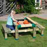 TP Picnic Table Sandpit TP426